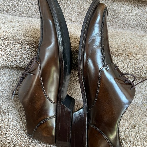 Kenneth Cole Men\'s Brown Leather Oxfords. main image 12